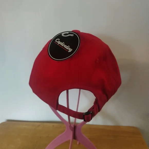 New Tennessee TN 1796 Trucker Hat – Red & White Adjustable Baseball Cap - Picture 2 of 2